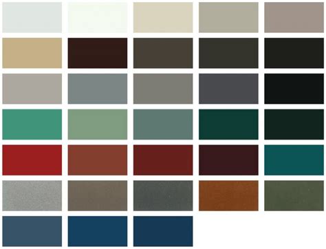 kynar metal roof color selector on house|sherwin williams kynar paint colors.